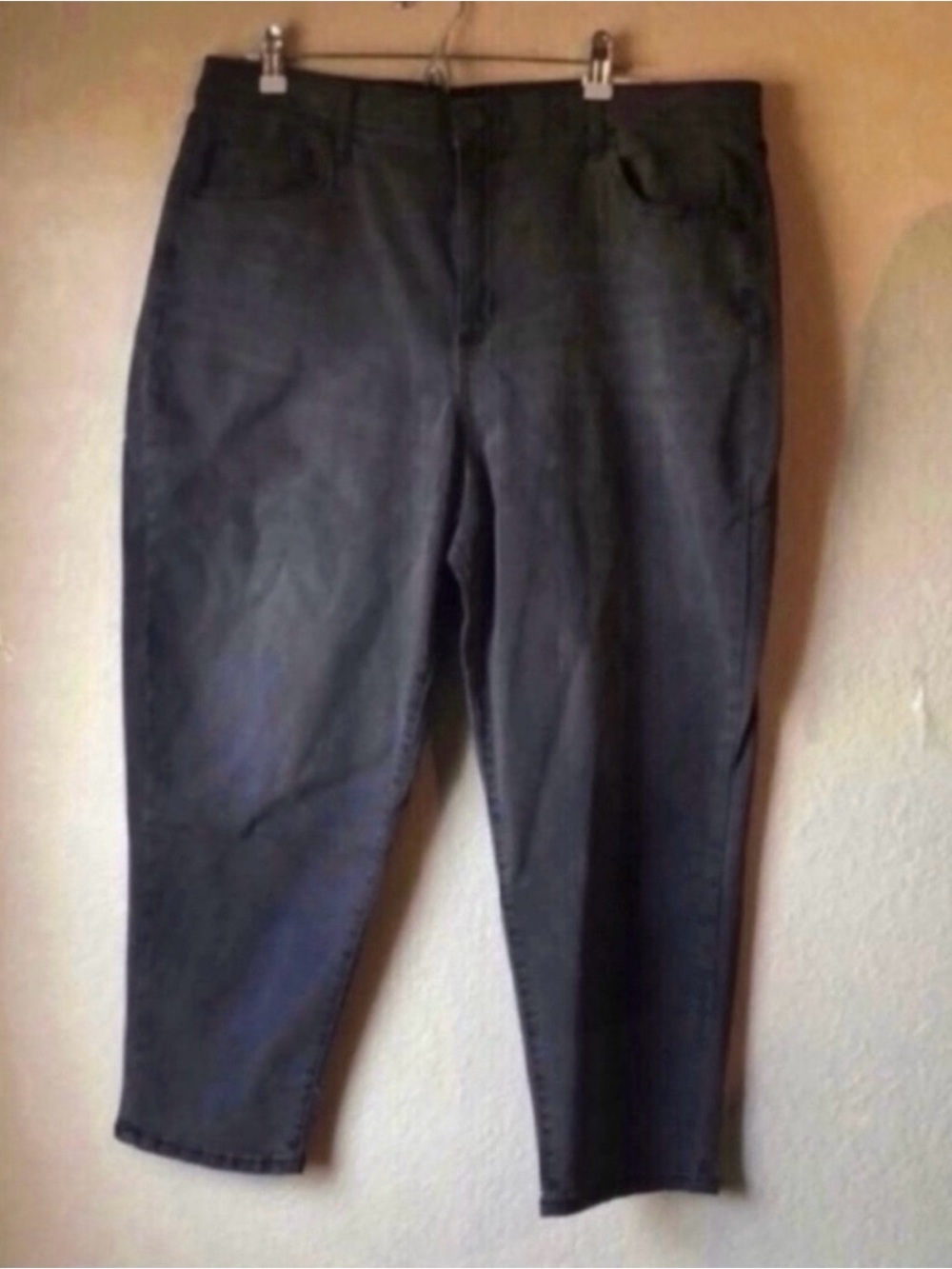 New Sonoma Jeans Women’s Light Black High Rise Mom Casual Jeans Denim Size 18R